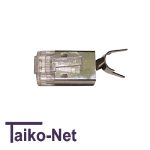 سرسوکت شیلد دار STP Cat6 8P8C با پین های 1.5 میلیمتری
